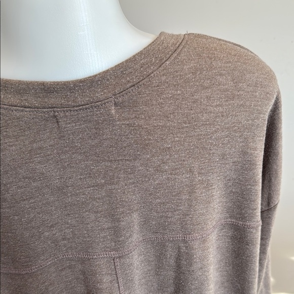 Cherish Large Brown Tan Crew Neck Sweater - Picture 6 of 7